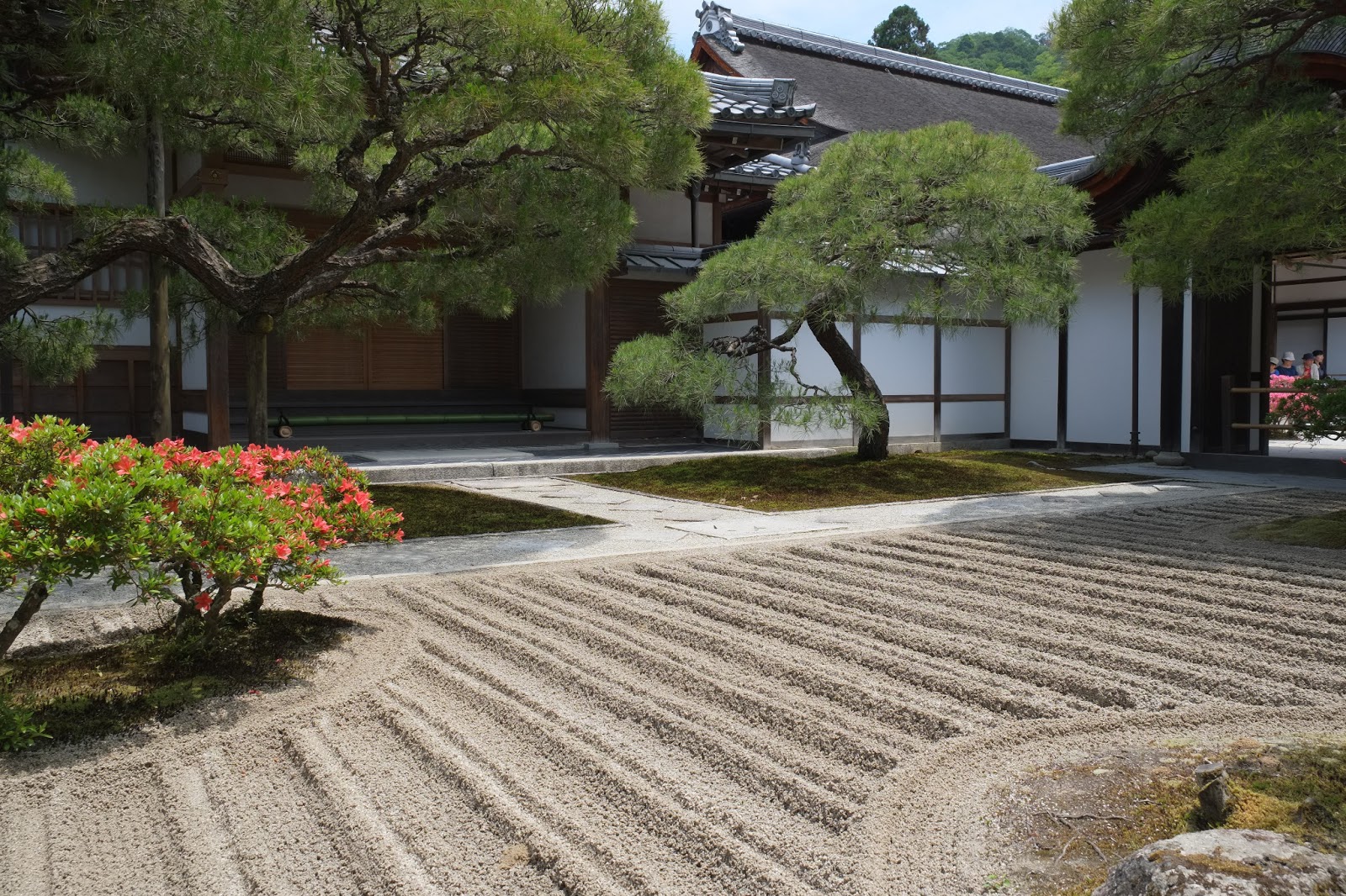 Jaywalking in Kyoto: Kyoto - Silver Pavilion and Zen Rock Garden