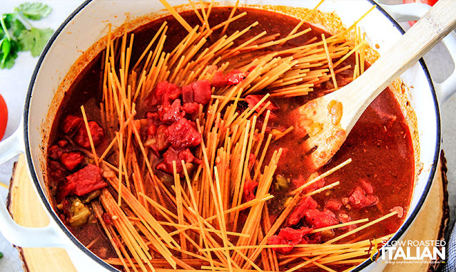 Taco Spaghetti (One Pot Pasta Recipe)