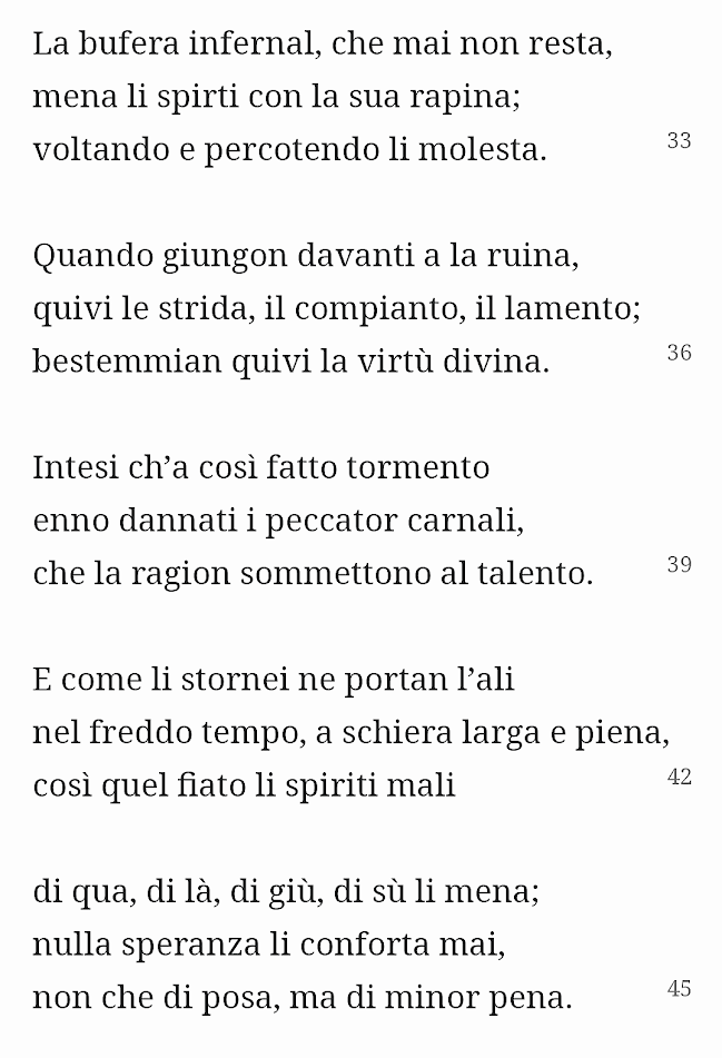 rosarydelsudArt News QUINTO CANTO INFERNO DIVINA COMMEDIA DI DANTE
