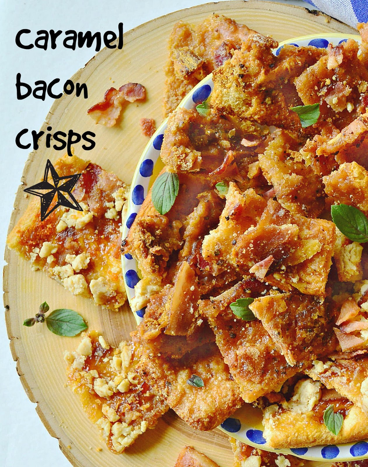 This is How I Cook Bacon Crisps with Caramel and Pepper Plus Buddhas!