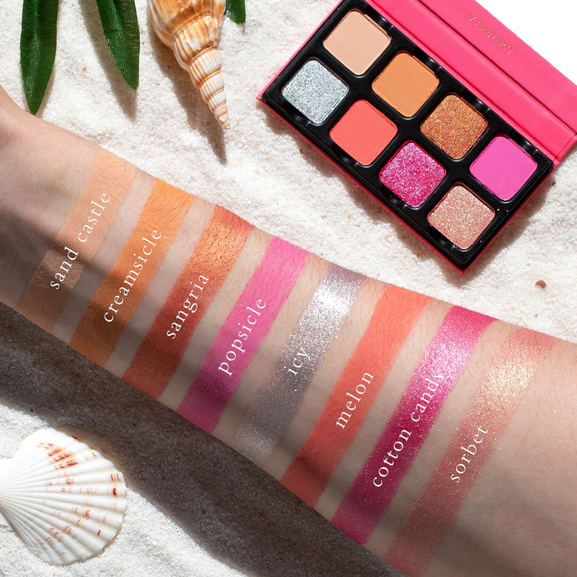 April Shop My Stash - Bright Spring Look and Duping The Vibes of The Viseart Mini Petit Pro Chou Chou Palette