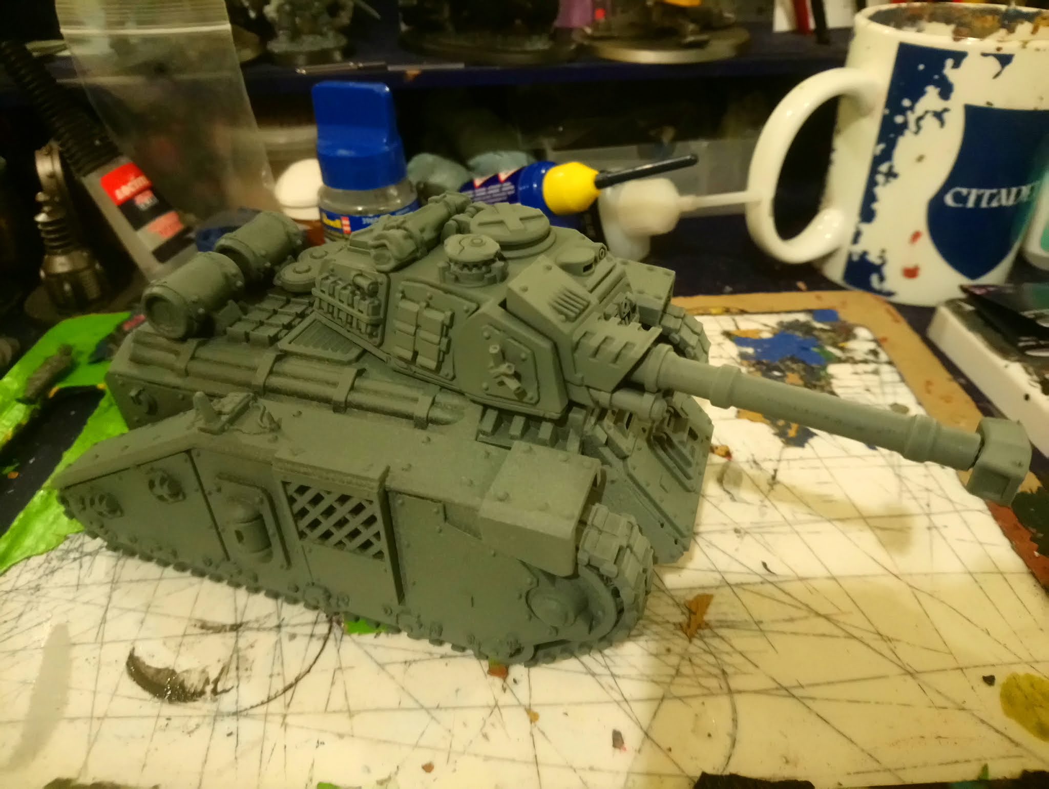 Praetorian XXIV Rampart Terrain Wolverine Tank
