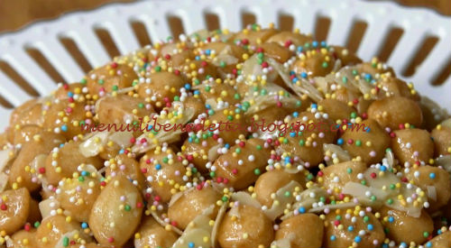 Struffoli Di Natale.Cicerchiata O Struffoli Ricetta Benedetta Rossi Da Fatto In Casa Per Voi A Natale