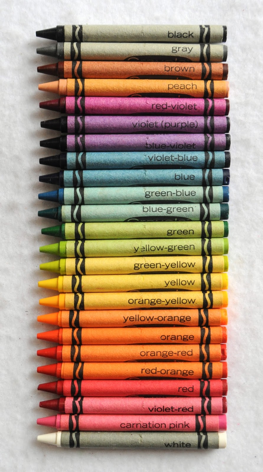 Green Crayola Crayons - 10 Pack
