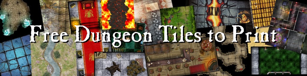 Free dungeon tiles to print