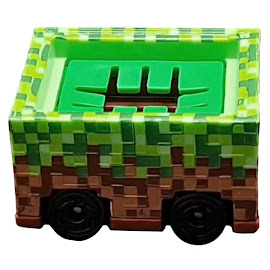 Minecraft Minecart Hot Wheels Figure