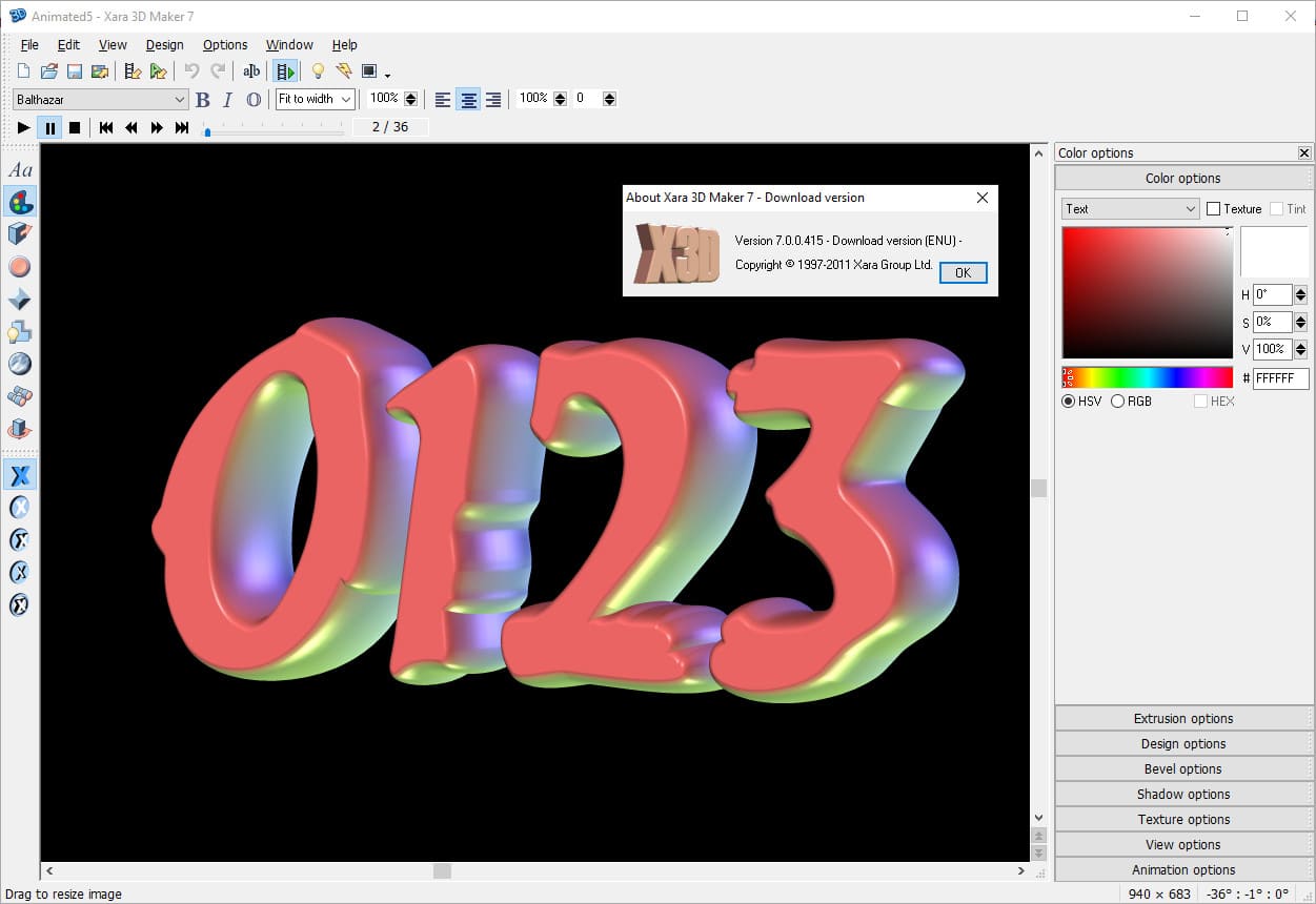 Xara 3D Maker 7 Full version