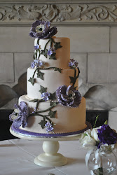 cake zone purple cakes ivory toppers rated theme peonies moss topper florida vines