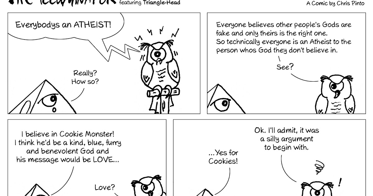 The Illuminator Comic Everybodys an Atheist!