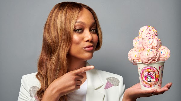 Tyra Banks lanza su propia marca de helados ‘Smize Cream’