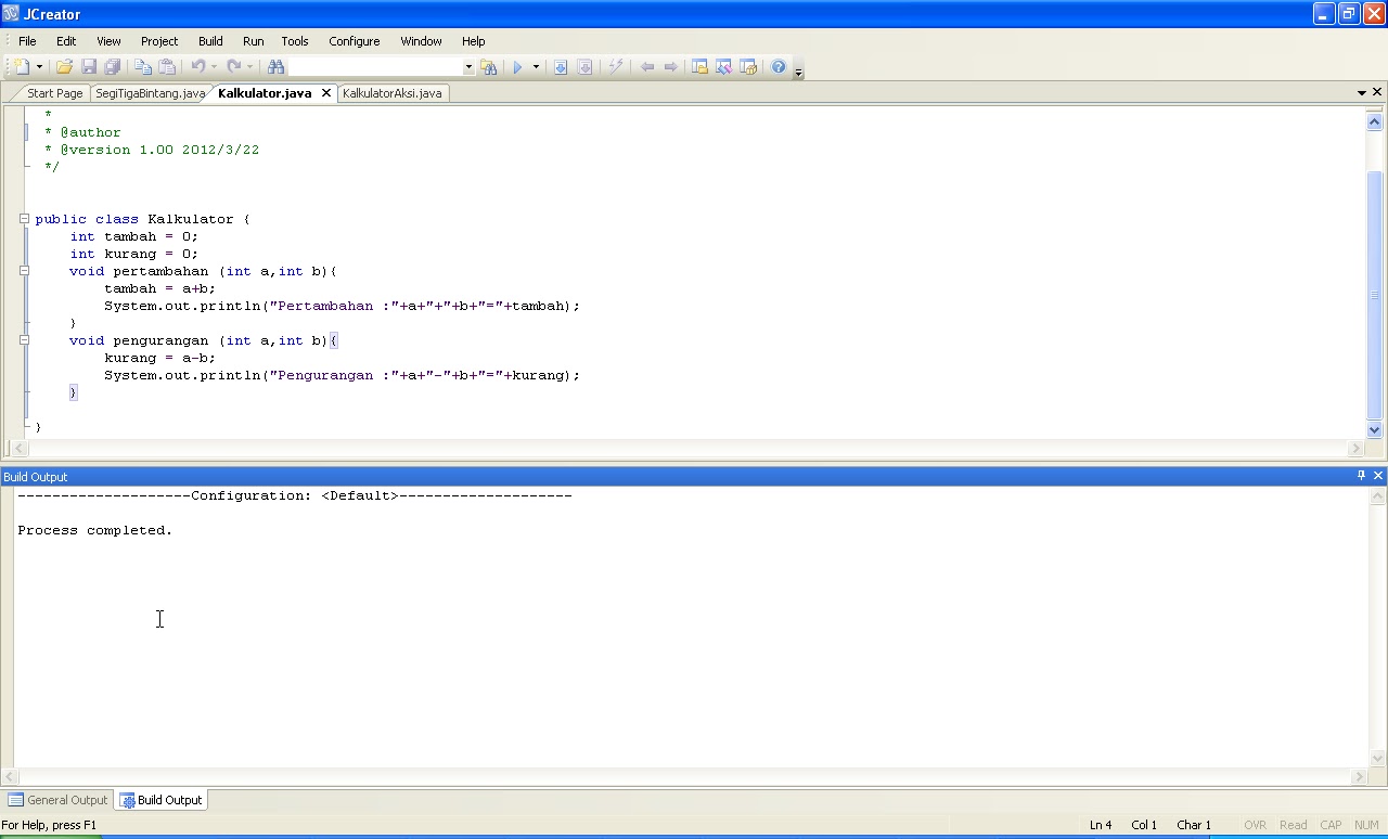 JAVA: Method dan Parameter Java