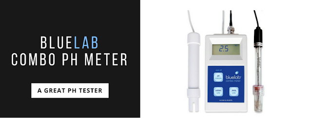 Blue Lab Combo Meter for pH, Temperature and Conductivity