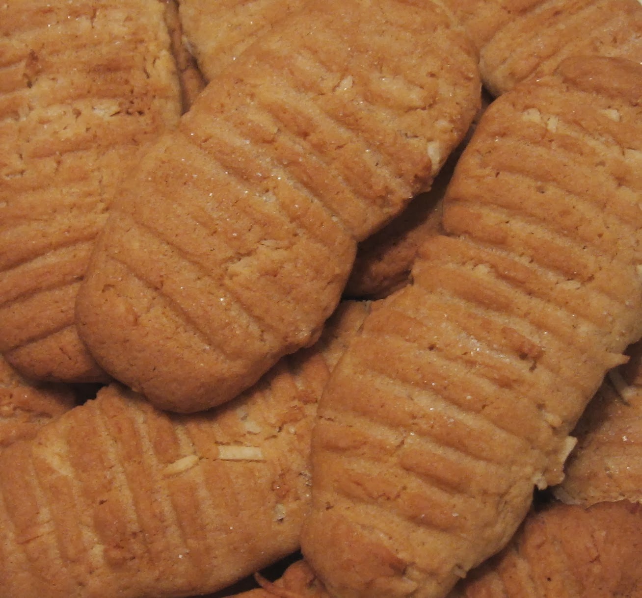 On The Menu Today at Cathy's Kitchen Coconut Washboard Cookies