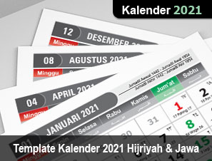 Kalender 2021 Hijriyah & Jawa