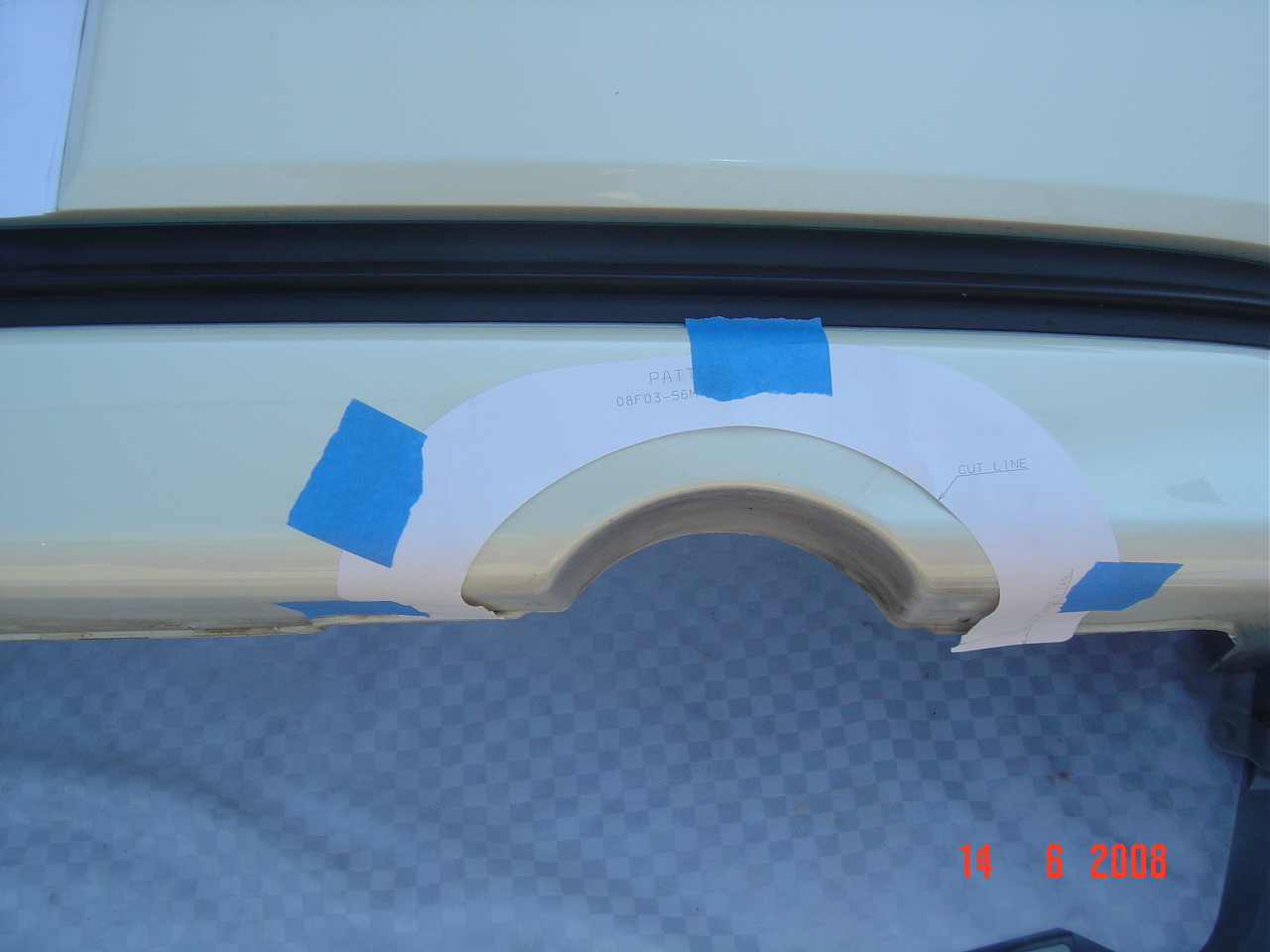 Acura RSX TypeS / Honda Integra DC5 Acura RSX Rear Under Spoiler