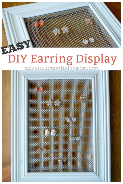 Earring Display Collage