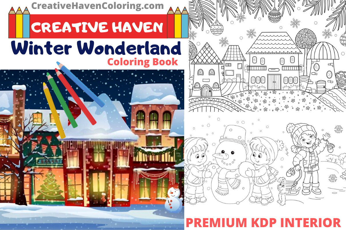 Winter Wonderland Coloring Book