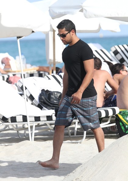 That '70s Show's Wilmer Valderrama was spotted soaking up some su...