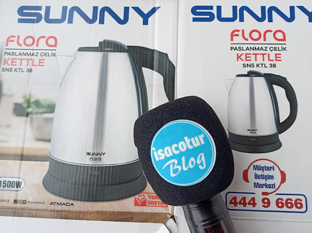 Sunny Flora SN5KTL38 Çelik Kettle Resimleri