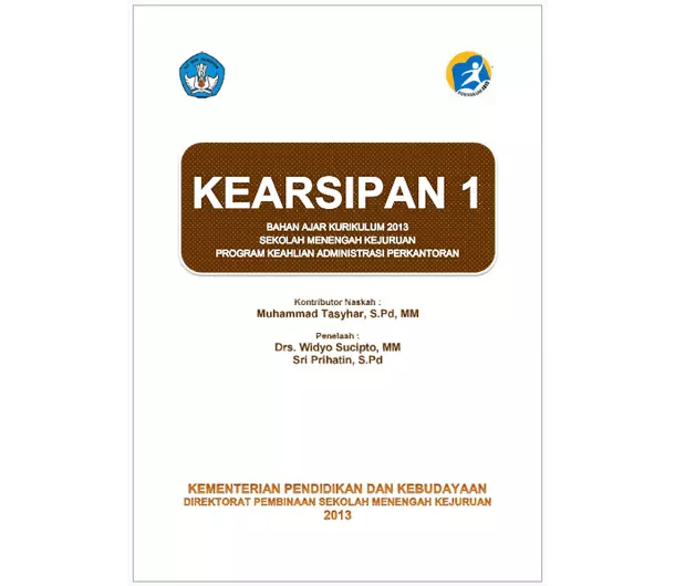 Buku Kearsipan Smk Mak Kelas X Semester 1 Kurikulum 2013 Berkas Edukasi