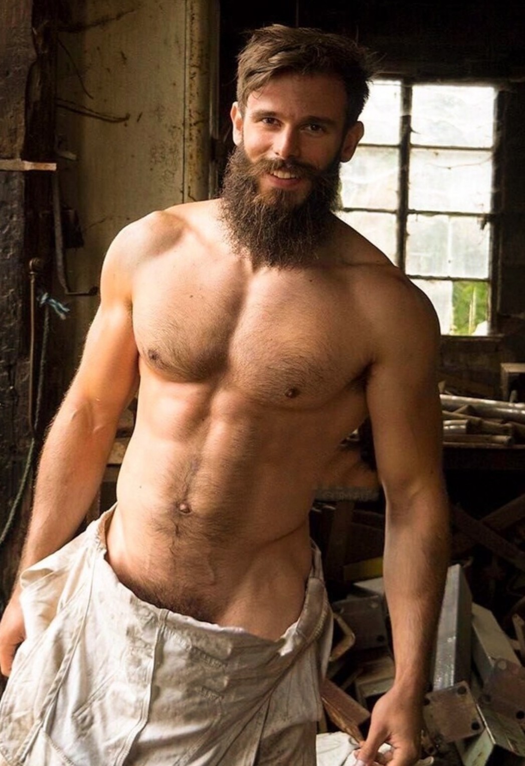 Beards and Burly Chests.