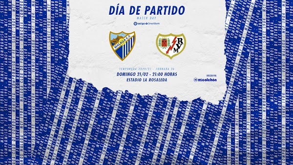 Cómo y dónde ver el Málaga - Rayo Vallecano