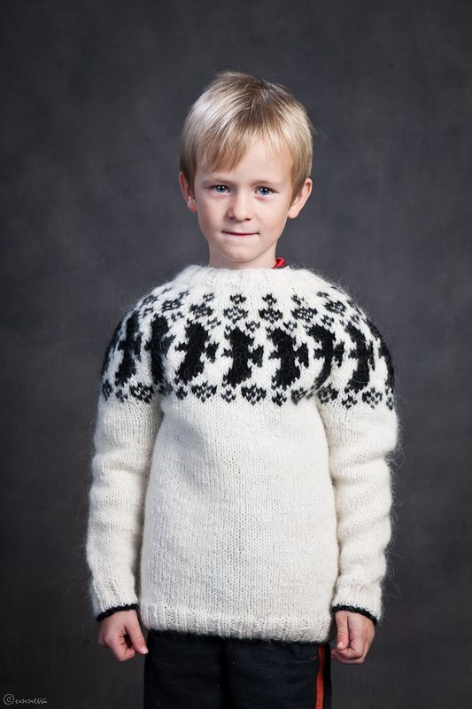 Knitwear by unneva: Lopi sweaters for children