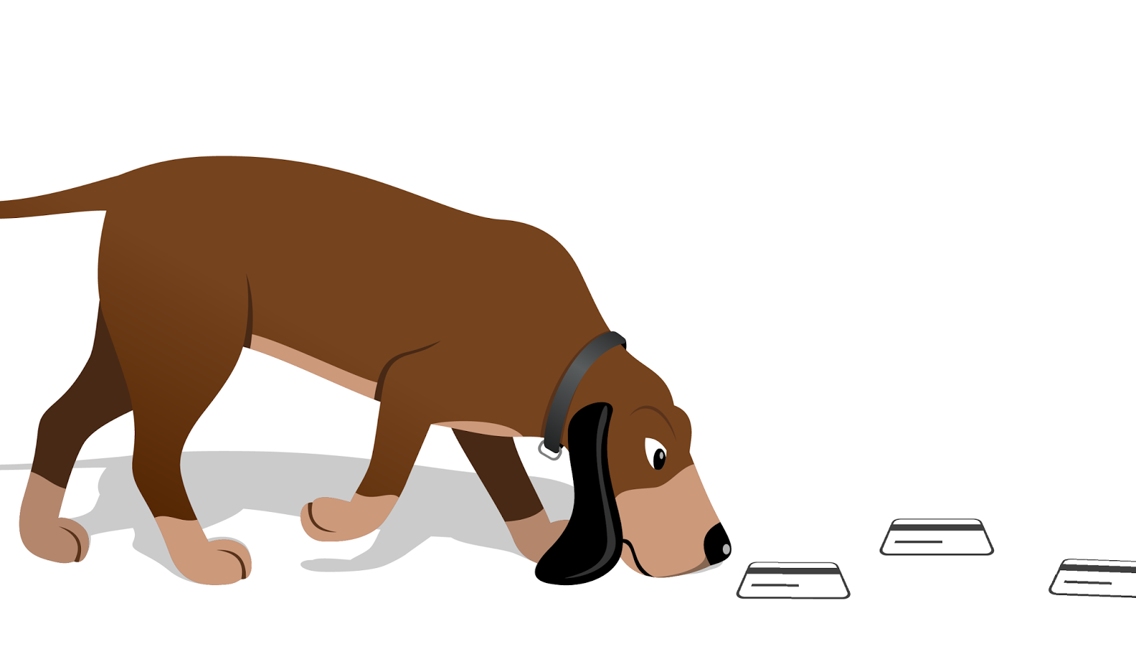 dog sniffing clipart - photo #8