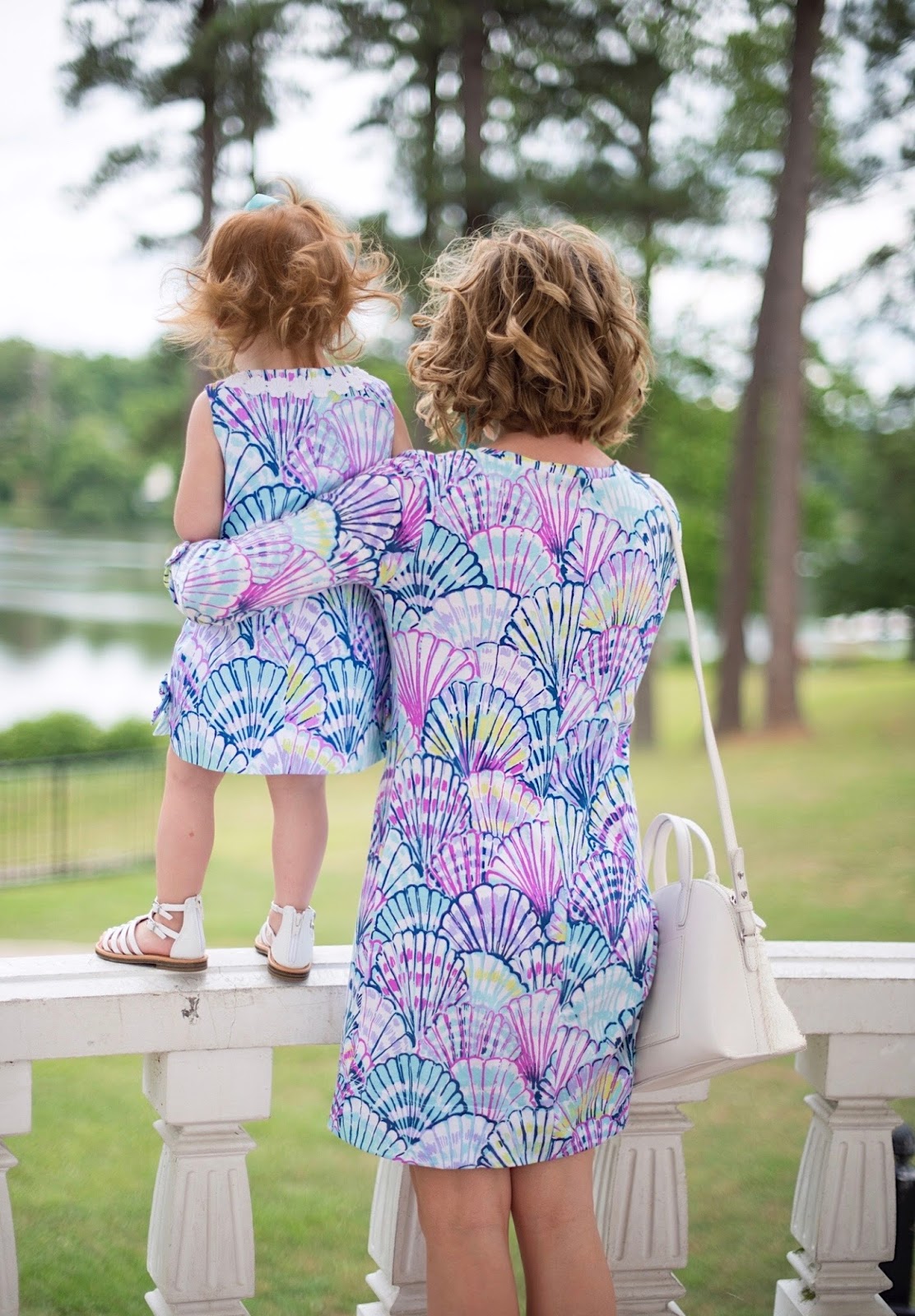 Mommy & Me Lilly Pulitzer - Click through to see more on Something Delightful Blog. 