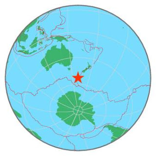 Cutremur moderat cu magnitudinea de 5,7 grade in regiunea Insulei Macquarie (Oceanul Indian)