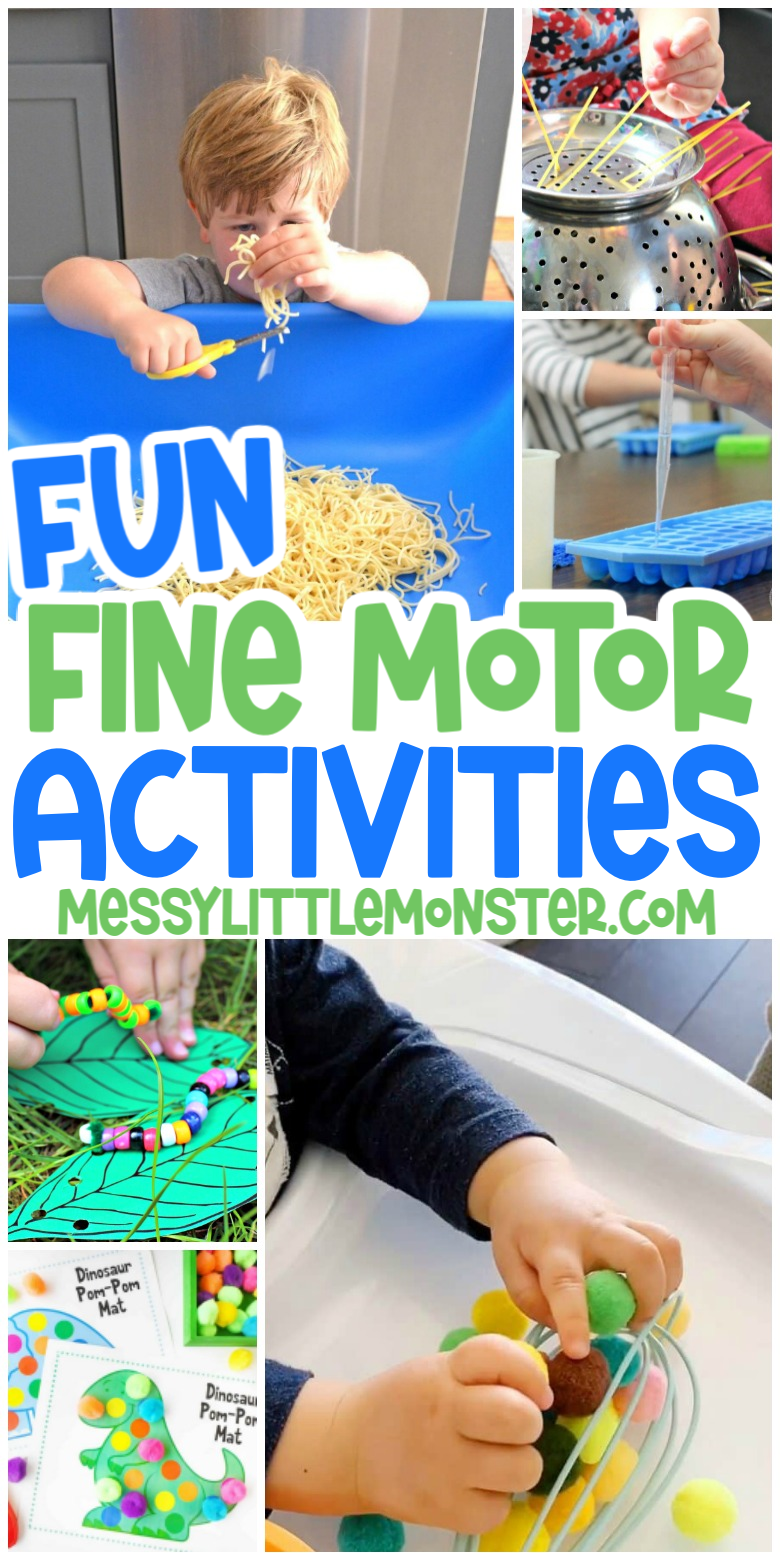 Fine Motor Activities for Toddlers - My Bored Toddler