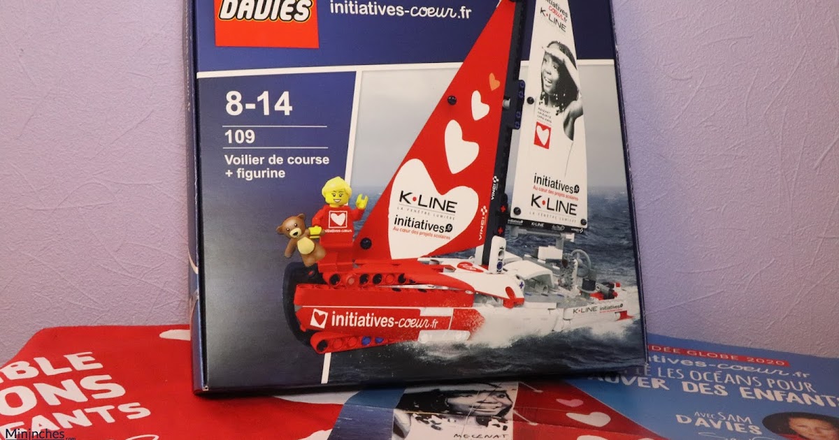 L Imoca Initiatives Coeur De Sam Davies Disponible En Lego A L Occasion Du Vendee Globe 2020 Mininches