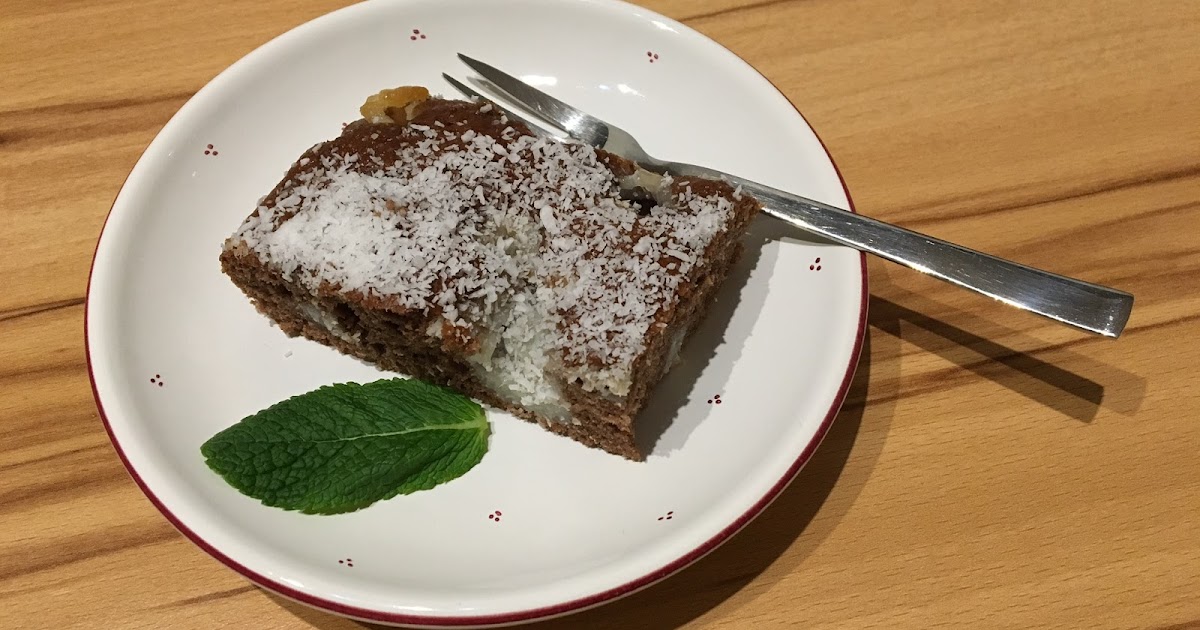 {Kuchenjunkie}: Schoko-Kokos-Blechkuchen