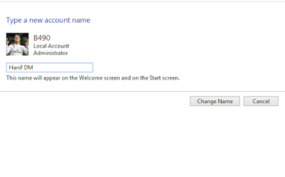Acount di Windows 8