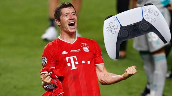 جهاز PS5 أصبح بين يدي لاعبي فريق بايرن ميونيخ الألماني