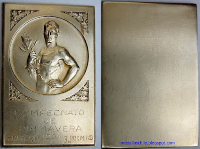 Medalla Triatlon 1934