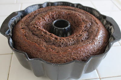 The BEST EVER Chocolate Bundt Cake and Chocolate Icing! Our family favorite recipe!