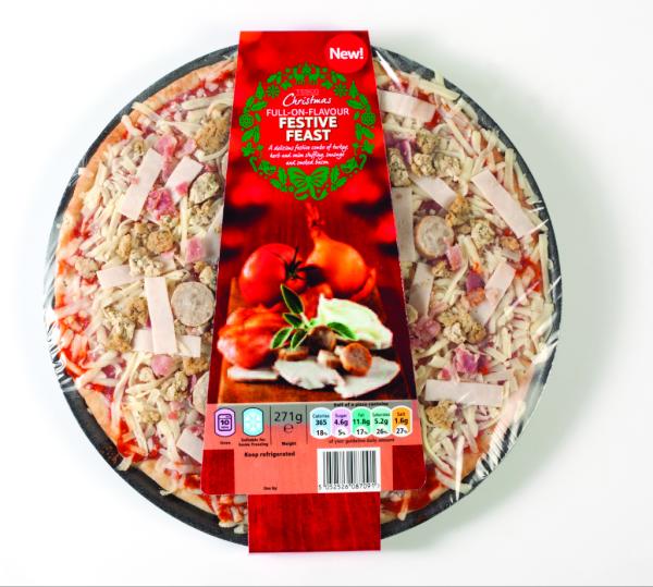 Fresh & Easy Buzz The Tesco Christmas Dinner Pizza A Festive Feast Without the Fork