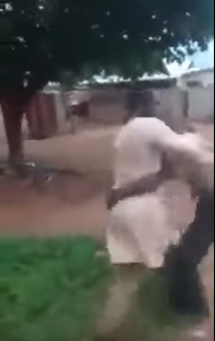 Hilarious! Mad man nearly beats up pastor during deliverance