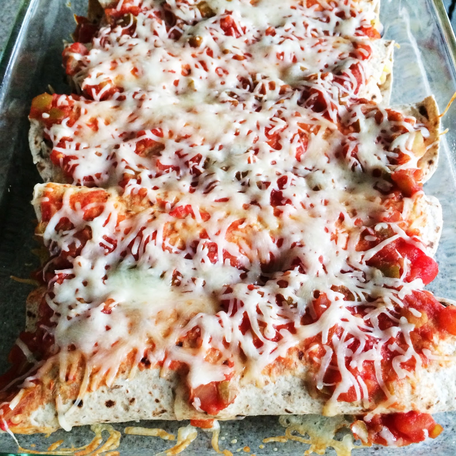 Once a Cook, Always a Cook Black Bean Burrito Bake