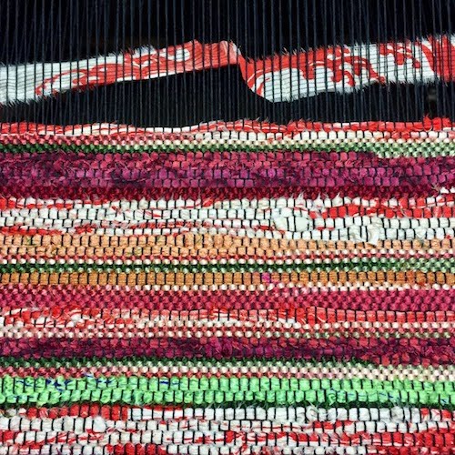 I seam to think sew... Saori Weaving in San Diego