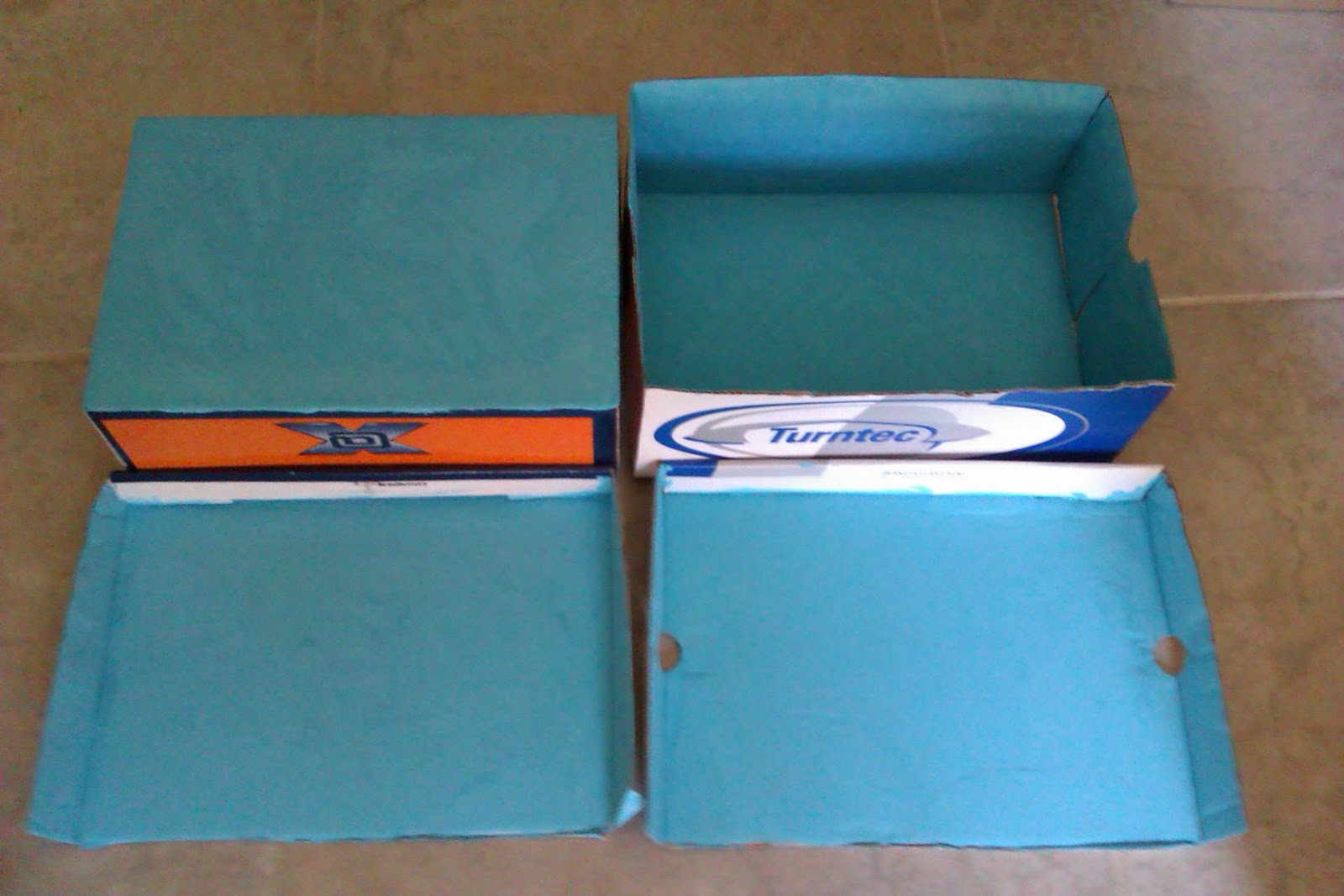 Purple Skies Shoe Box Wall Art Tutorial