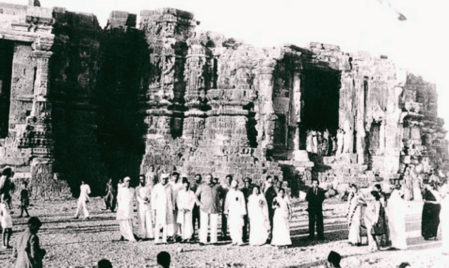 Somnath temple in sardar vaallbabhai patel