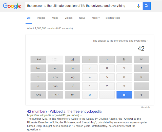 42 Fitur dan Game yang Tersembunyi di Google Search