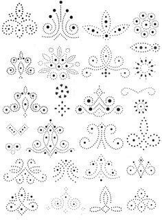 Desenhos pontilhismo