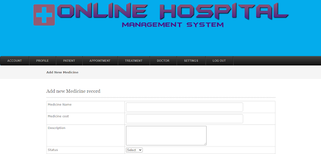 Online Hospital Management System using PHP MySQL with Source Code ...