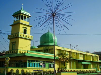 photo klasik masjid raya singkawang jadul tempo dulu