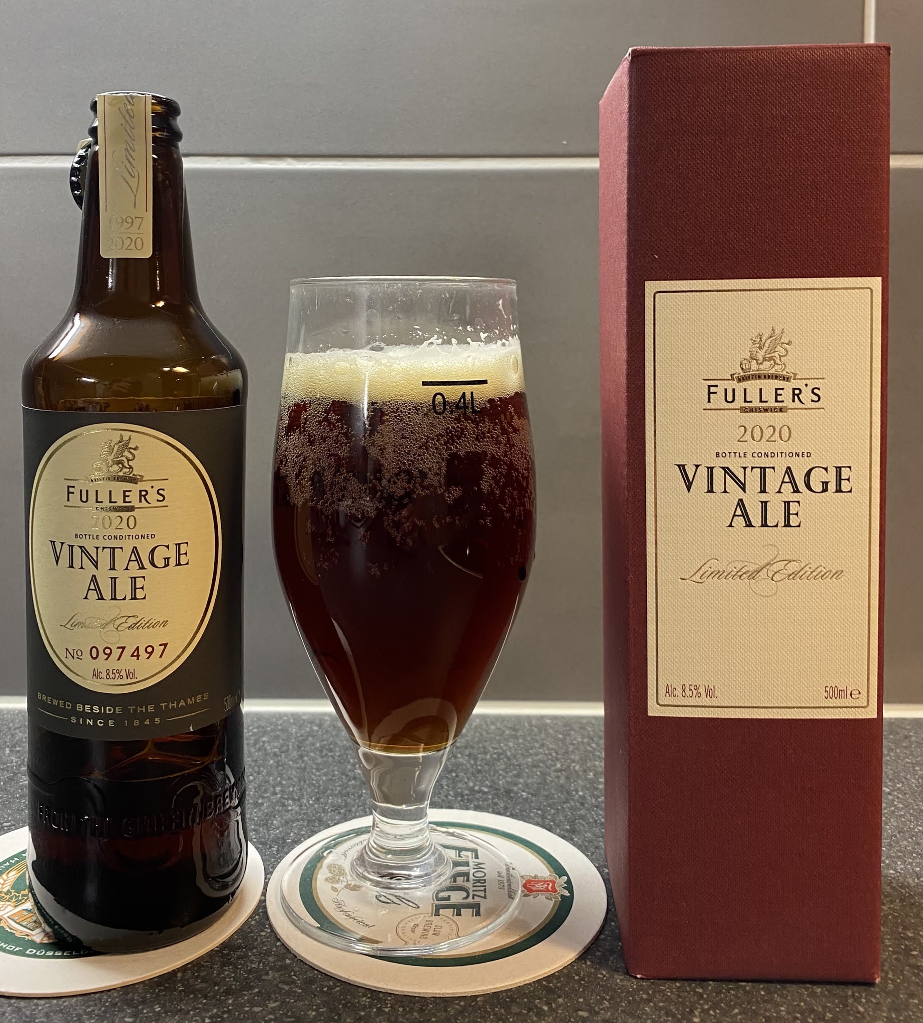Arde arvioi Fuller's Vintage Ale 2020