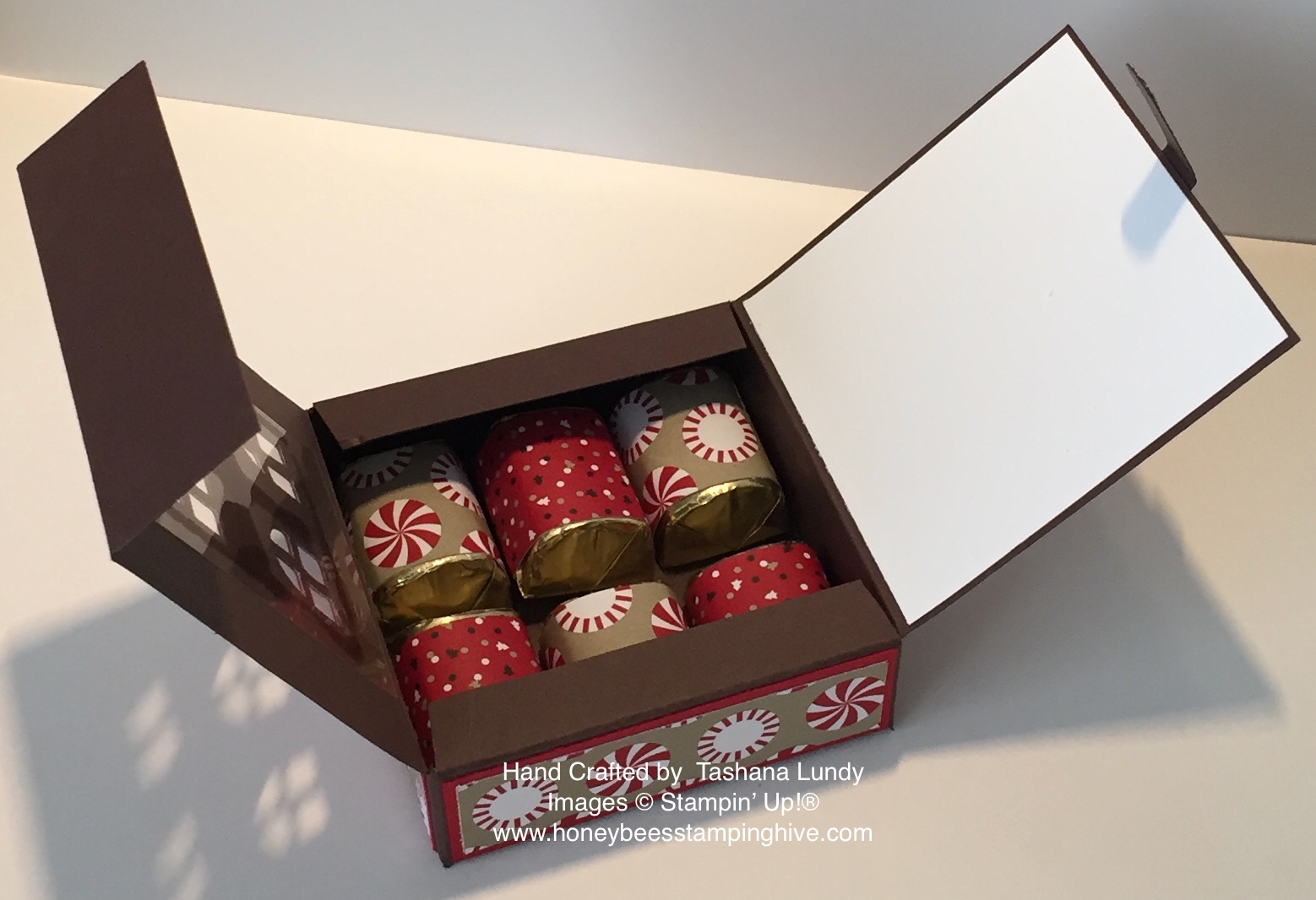 ` Sweet Peppermint Nugget Box with Instructions