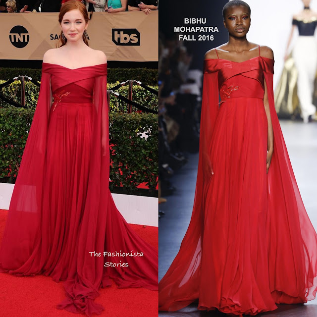 Annalise Basso in Bibhu Mohapatra at the 23rd Screen Actors Guild Awards